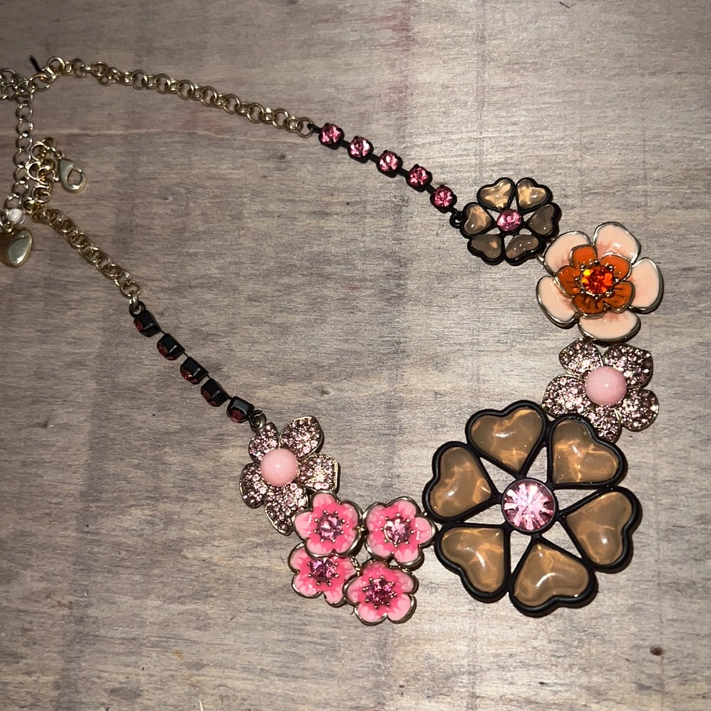 Floral Charm Necklace